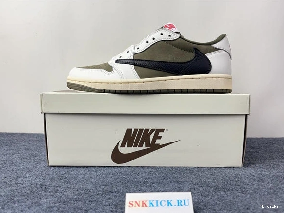 Cheap TBK Low 1 OG 3568 Air Jordan Travis x Scott Stretchable DM7866- 1016